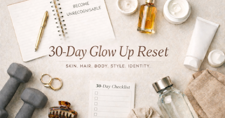 The 30-Day Glow Up Reset: A Realistic Rebuild for the Modern Indian Woman